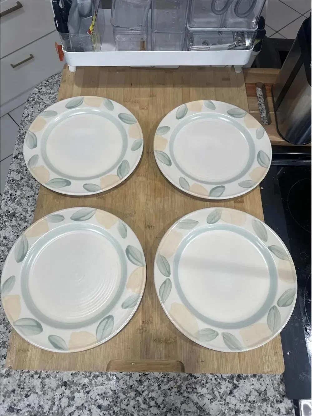 Vintage Set Of 4 PFALTZGRAFF “Vera Cruz” 11” Dinner Plates Lemons Veracruz *